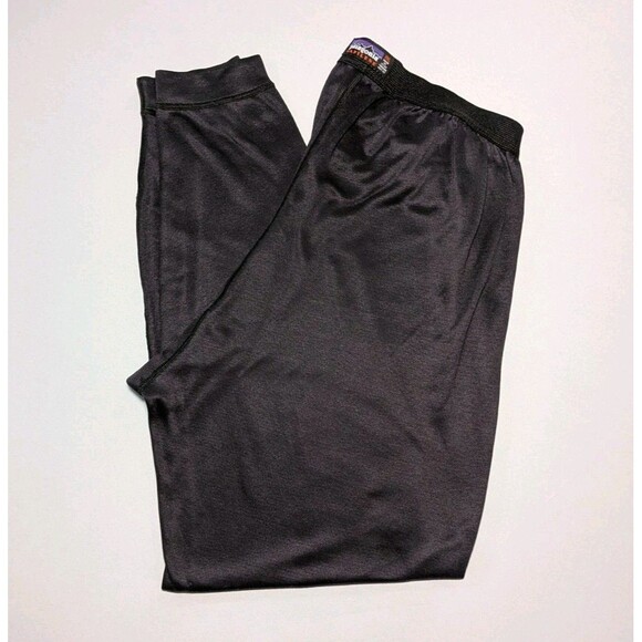 Patagonia Capilene Long Johns Mens XXL Black Base Layer Thermal Pants Active - Picture 1 of 16